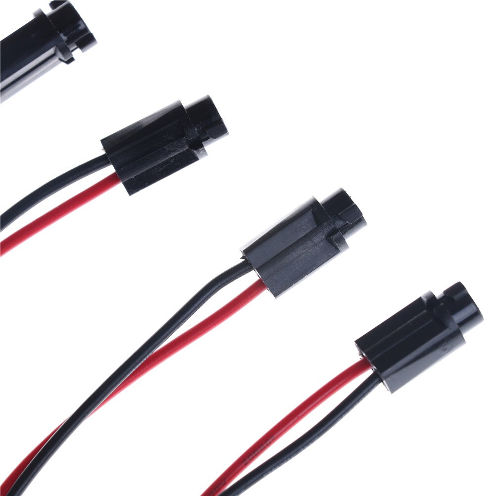 5 stk  t5 led pæreholder fatning til 1.2w w3w led bredde instrument lys  t5 fatning led  t5 fatning stik forlængerledninger sele