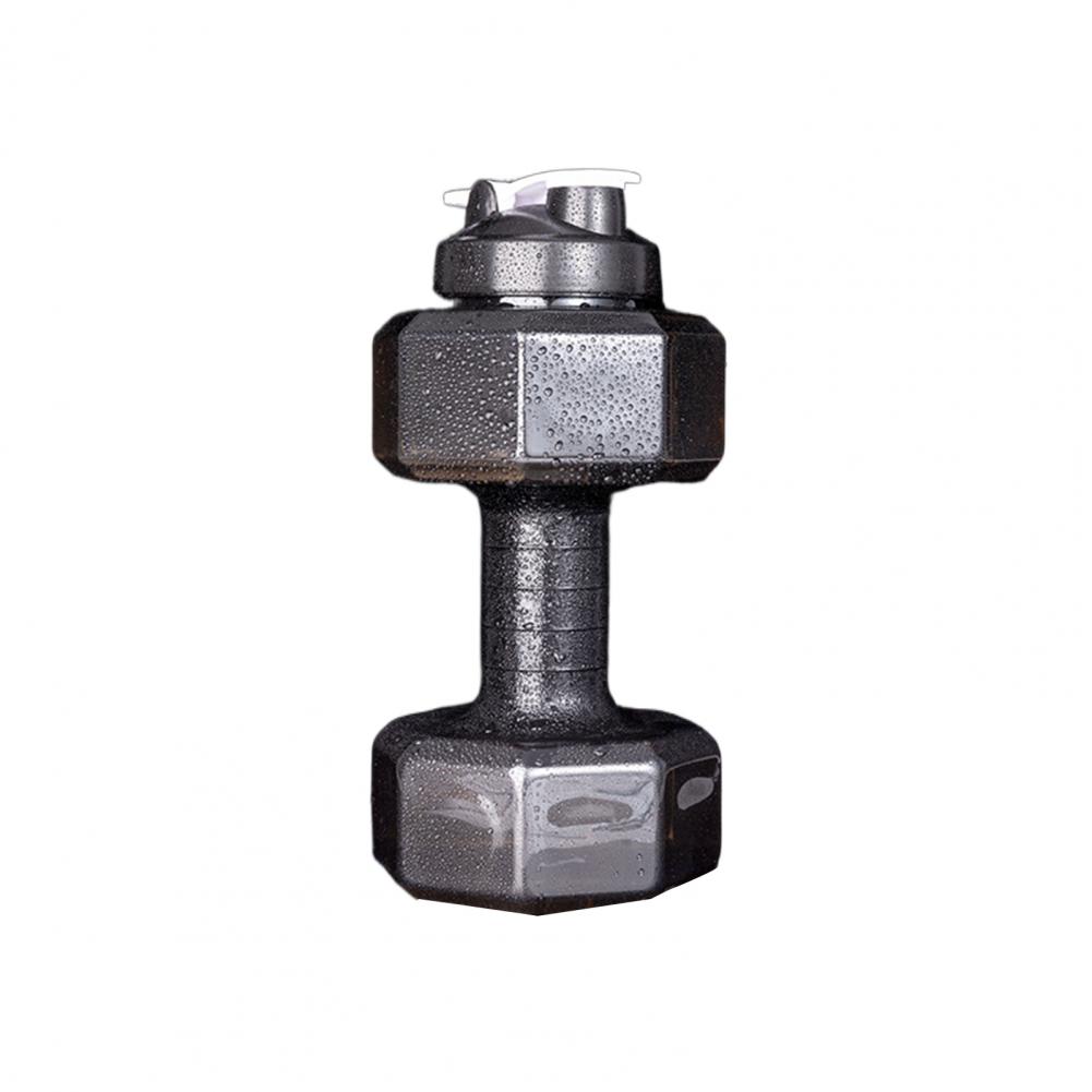 500/1500/2200/2600ML Hantel Wasser Flasche ET Hantel Geformt Wasserkocher Arm Muskel Training Fitness Radfahren workout Wasser Flasche: Lila