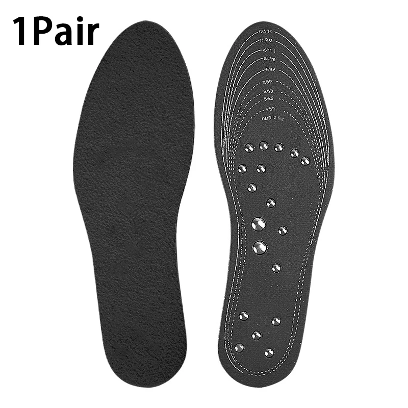 1 paio Terapia magnetica Massaggio Sottopiede Piede Massaggio dei punti di agopuntura Solette Memory Foam Suola Soletta per alleviare l'affaticamento delle gambe delle donne degli uomini: Blu