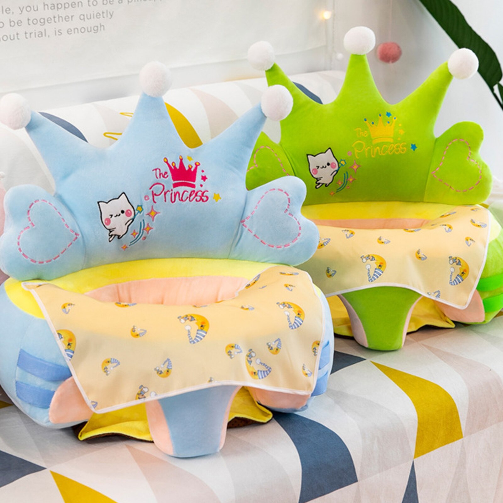 Wasbaar Pasgeboren Sofa Ondersteuning Cover Infant Peuters Leren Sit Stoel Case Baby Sofa Ondersteuning Stoelhoezen