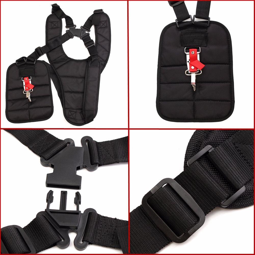 Universal Trimmer Double Breasted Shoulder Harness Strap Mower Nylon Y-shaped Belt for Brush Cutter Garden Suitable