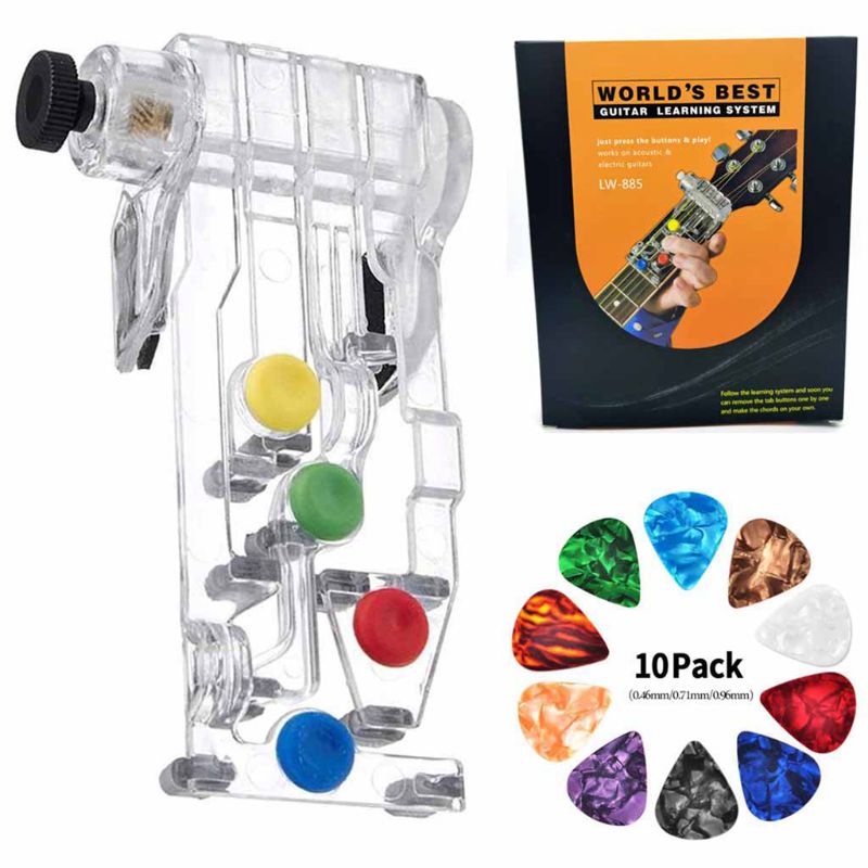 Acoustic Guitar Chord Buddy Teaching Aid Guitar Tool Guitar Learning System Teaching Aid Accessories for Guitar Learning