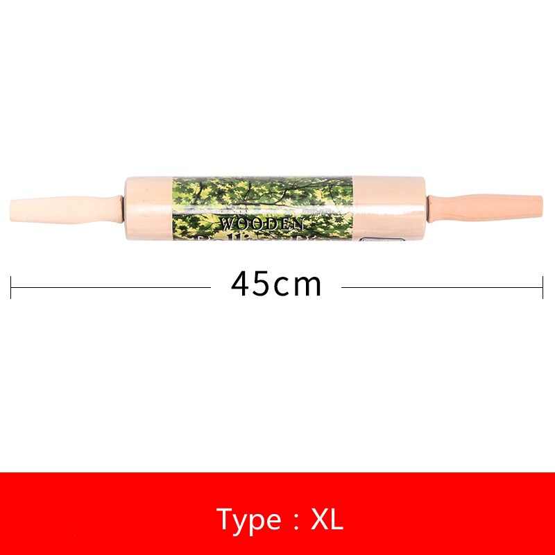Rodillo de rodillo de barro suave para formación de piezas de barro, herramienta de cerámica de madera, palo de arcilla rodante: ciruela