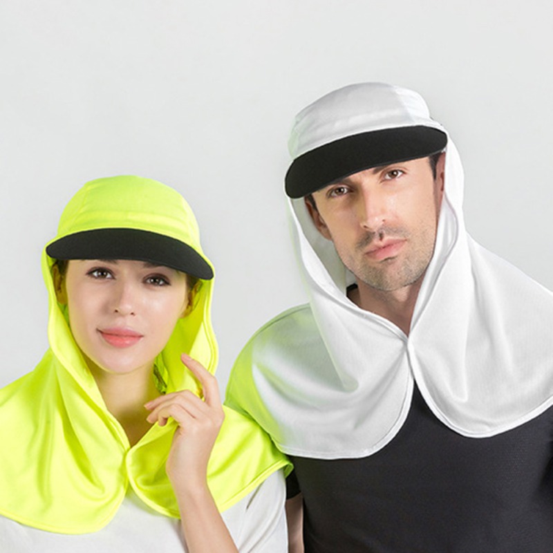 Sun Caps Flap Hats 360 Degree Solar UV Protection Sun Hat Hiking Men Women Sun Visor Cap Folding Neck Face Mask