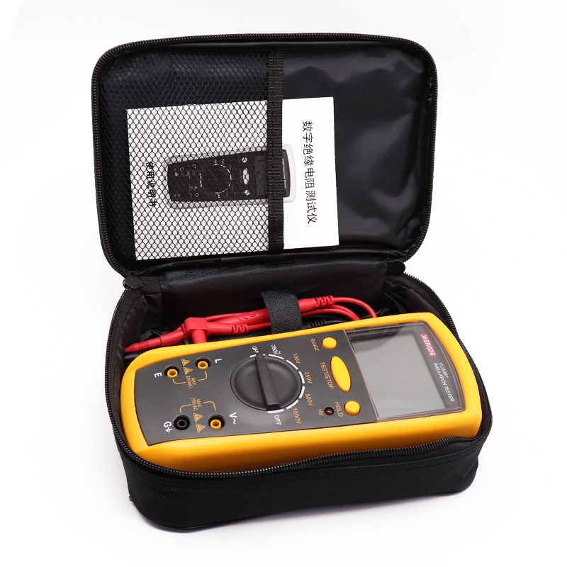 Insulation resistance tester VC60B+ digital megohmmeter insulation tester insulation shaker is better than BM500