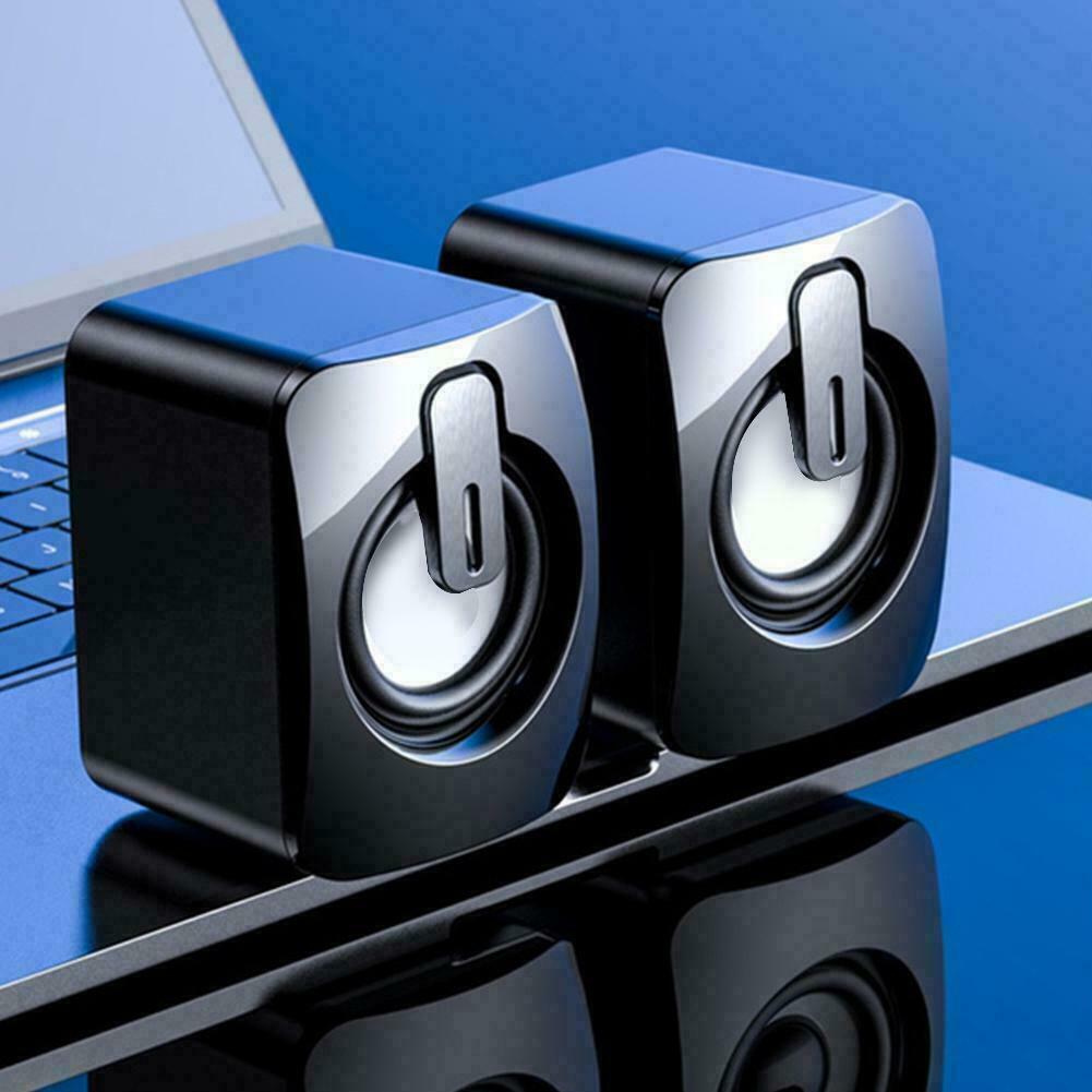 Pc Speakers, Usb Powered Laptop/Desktop Mini Speaker, Computer Speaker, 3.5Mm Stereo Input