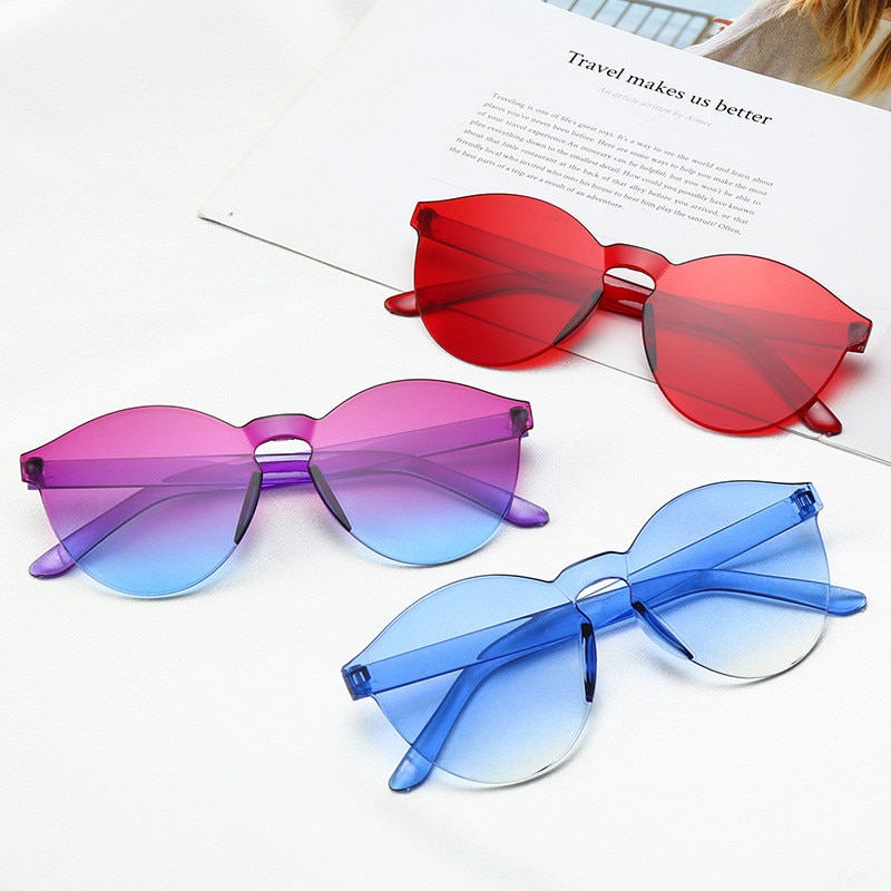 draussen Nützlich Fantastische Brillen Gläser exquisit Radfahren Brillen Frauen Männer Sonnenbrille Klar retro Sonnenbrillen draussen Rahmenlose