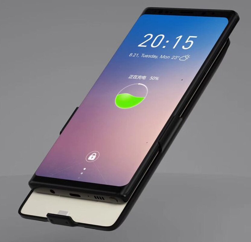 7000Mah Note9 Oplaadbare Extended Batterij Opladen Case Voor Samsung Note 9 Note 8 Backup Power Bank Case Draagbare