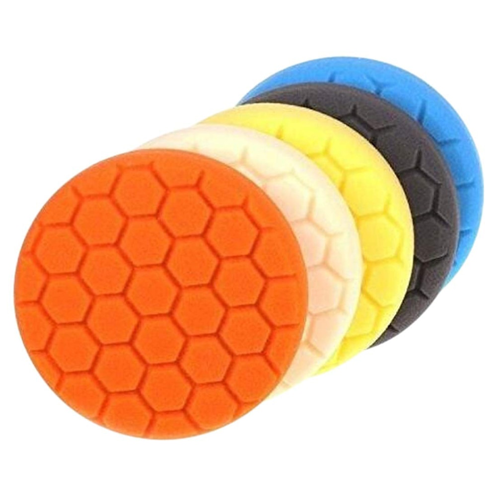 5pcs/set 3/4/5/6/7 Inch Buffing Sponge Polishing P... – Vicedeal