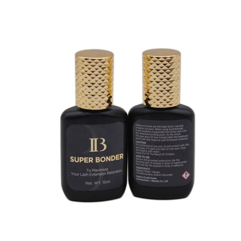 15 ml Super Bonder for Eyelash IB Adhesive Korea Fast Drying Long Lasting Eyelash Glue False Eyelash Extension Strong Adhesive