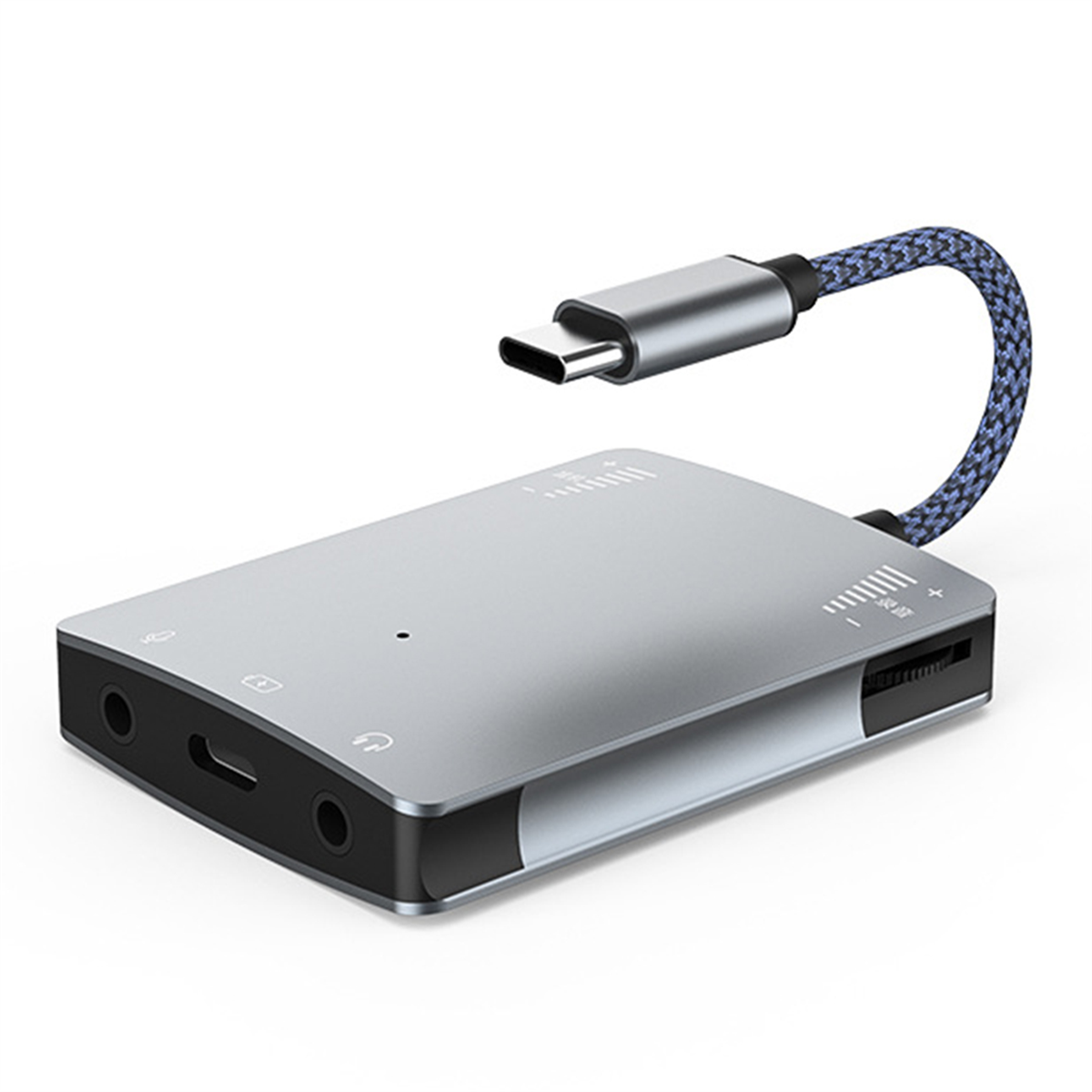 Usb-c geluidskaart luidspreker 3.5mm audio-interface adapter voor huawei -n64r