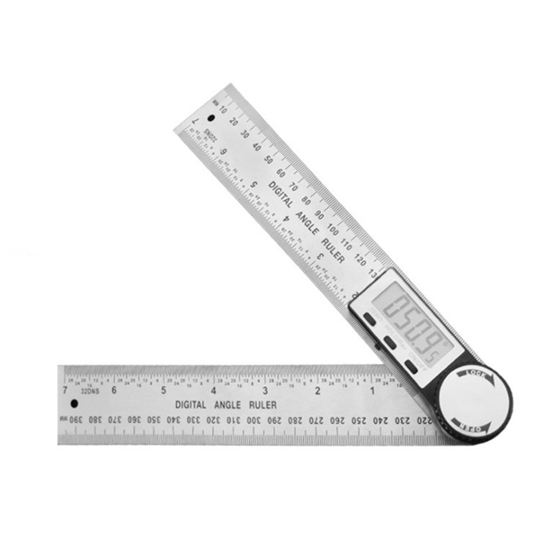 Protractor, Digital Protractor With Screen HOLD And 180 ° Rotatable Function, Bevel Ruler For Woodwork: Default Title