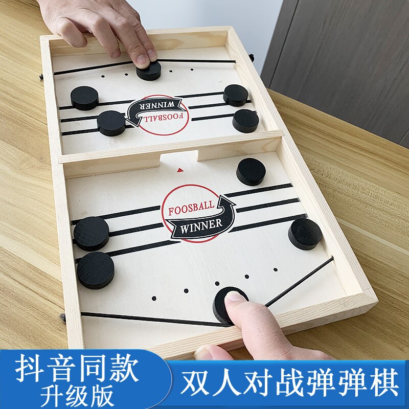 Foosball Winner Games Table Hockey Game Catapult Chess Parent-child Interactive Toy Fast Sling Puck Board Game Toys For Children