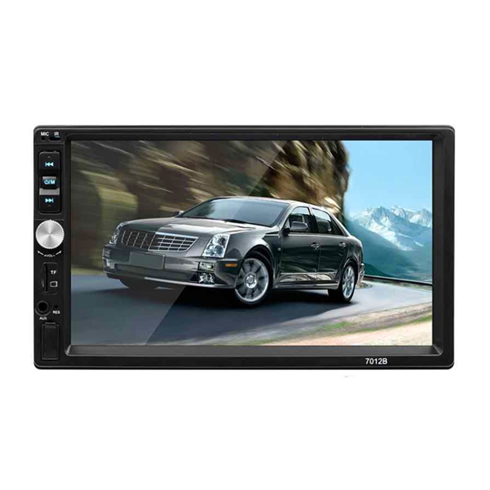 7012b autoradio 2 din algemeen 7 '' inch touchscreen autoradio video  mp5 speler ondersteuning achteruitrijcamera en stuurwiel