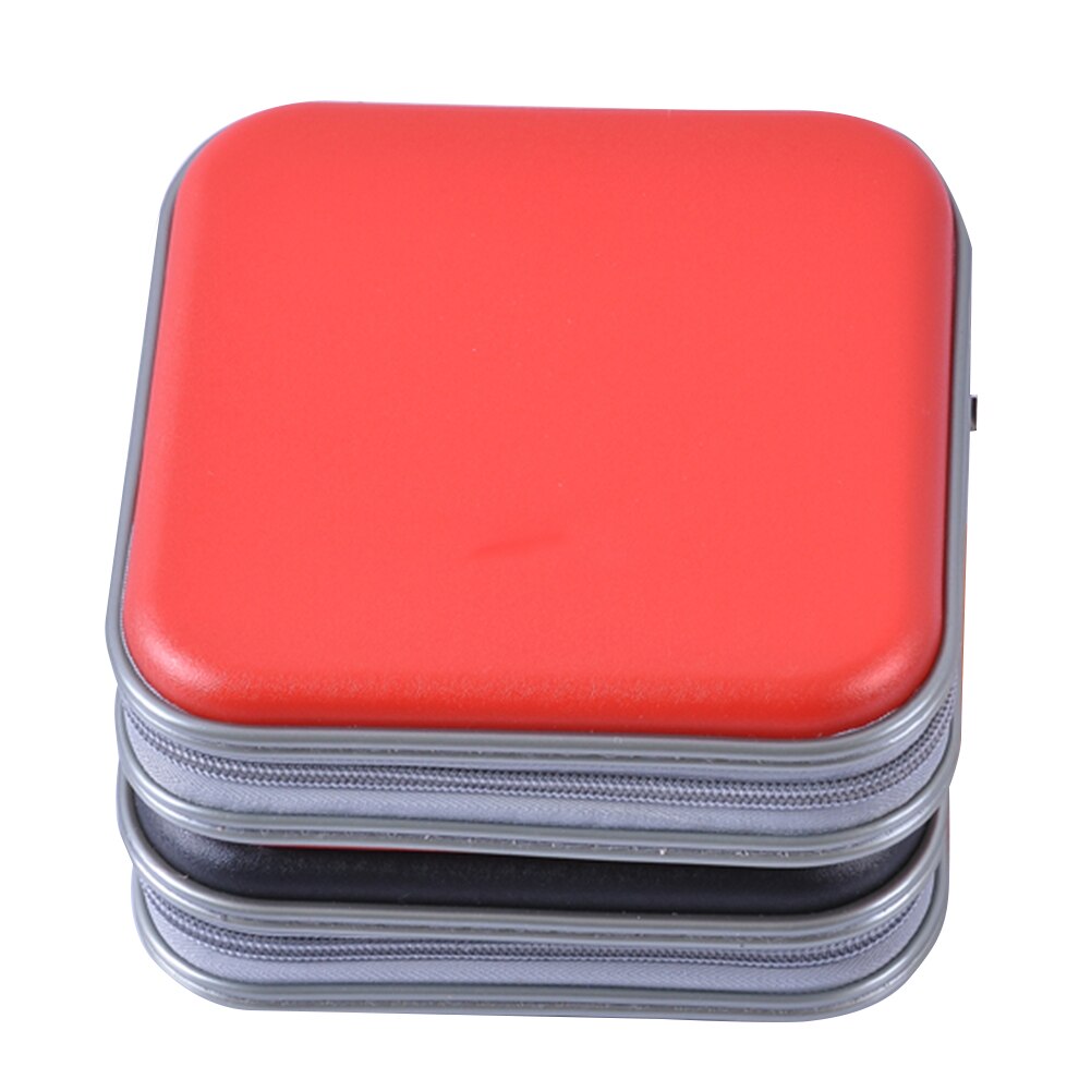 40pcs CD Bag Portable Disc CD DVD Wallet Storage Organizer Case Boxes Holder CD Sleeve Hard Bag Album Box Cases with Zipper