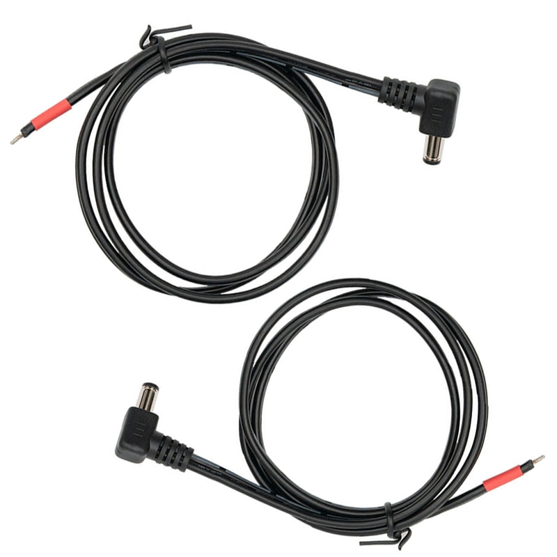 WINDCAMP Right Angle DC Power Cable Lead for ICOM IC-705 transceiver QRP