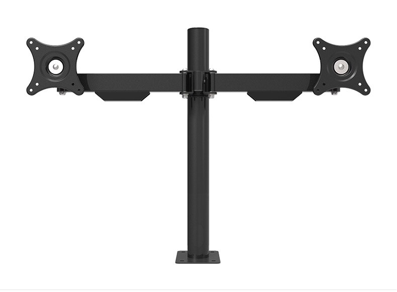 Desktop Dual LCD Monitor Holder Full Motion Grommet Mounting Monitor Mount Arm Stand with Cable Management Bracket