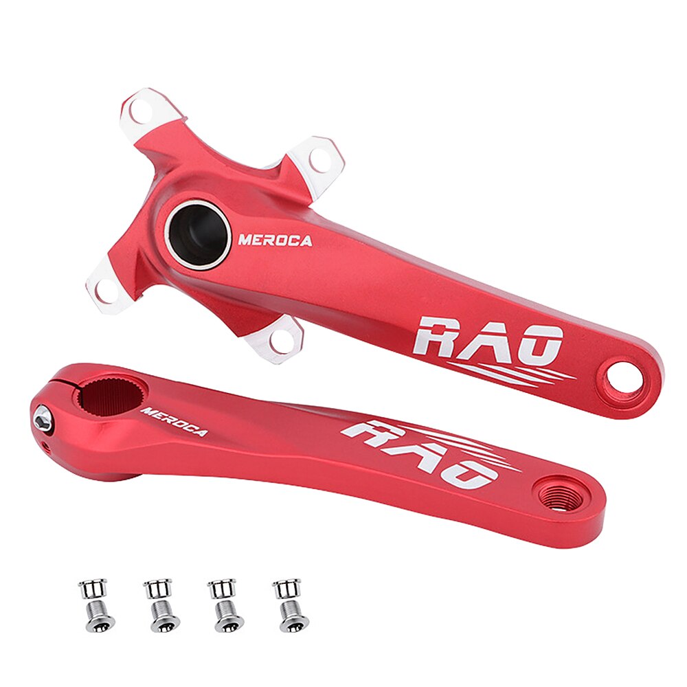 Mountainbike Rechts Links Crank Armen Enkele Crank Ring Trapas Set 170Mm 104BCD Aluminium Fiets Crankstel 8-12 Speed