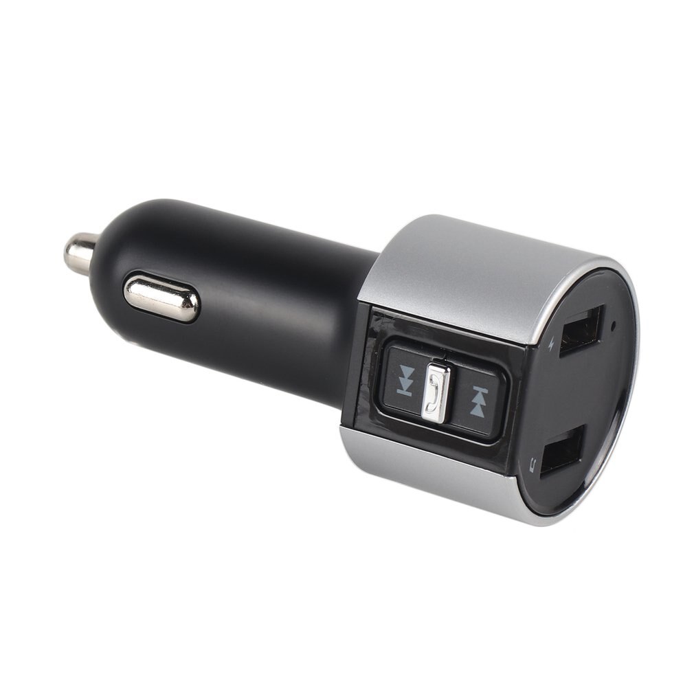 Multifunctional Car MP3 Player Bluetooth FM Transmitter Wireless Radio Adapter Dual USB Port Charger Cigarette Lighter Socket