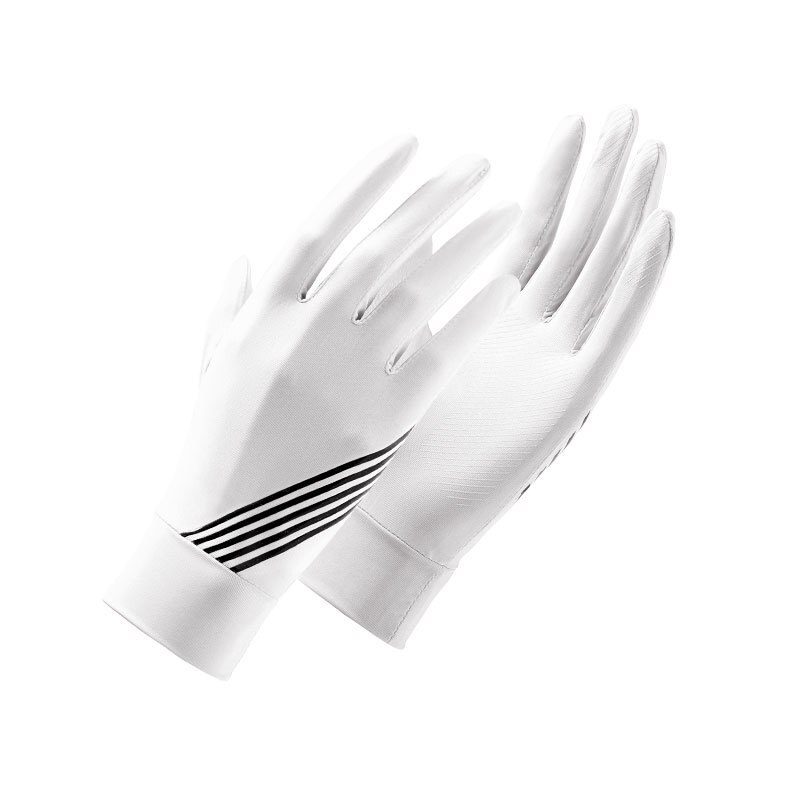 Gants D'équitation AK Femme Avec Chaîne – Lycra Respirant Et Micro Daim Renforcé