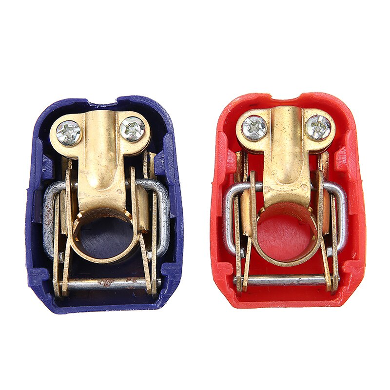 1 Paar 2V Quick Release Batterij Terminals Klemmen Voor Auto Caravan Vervangende Onderdelen Batterijen Positieve Negatieve Connectors Klemmen