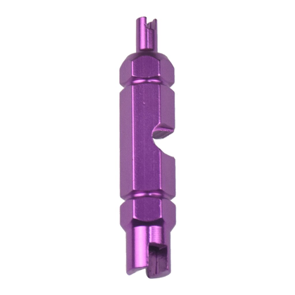 Valve Core Extractor Remover Removal Tool For Presta / Schrader Tube: Purple