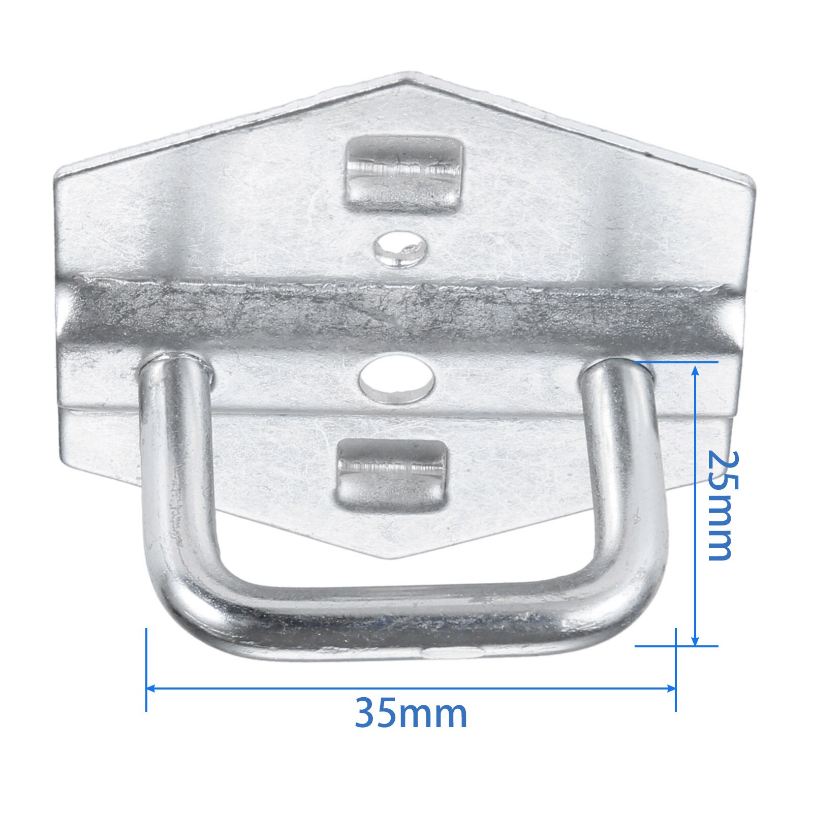 Wall Mounted Hook Hole Board Steel Hanger Tool Storage Shelf Garage/Garden/Kitchen Organizer Hammer/Pliers/Coil/Saw/Wrench/Tapes: Chocolate