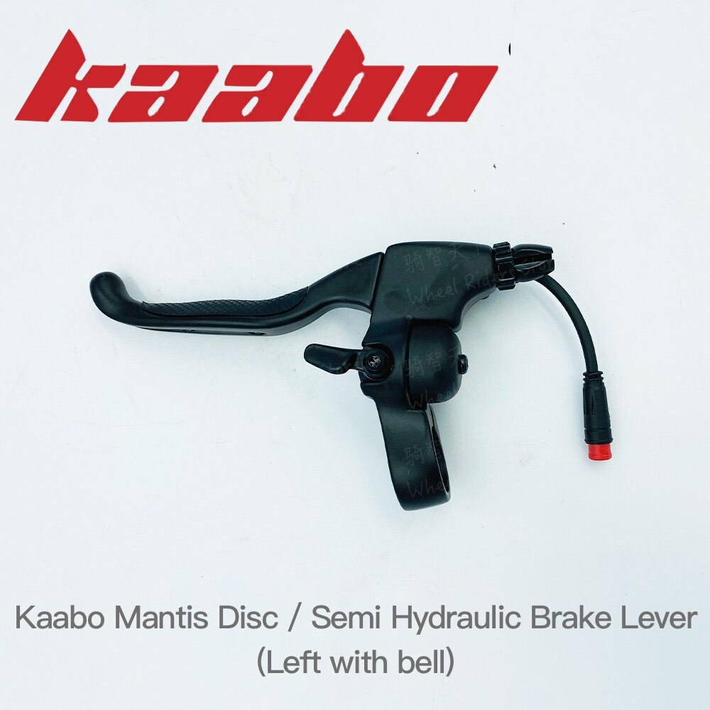 Kaabo Mantis Disc Brake Semi Hydraulic Brake Lever Brake Bar Parts Accessories Electric Scooter: Left with Bell