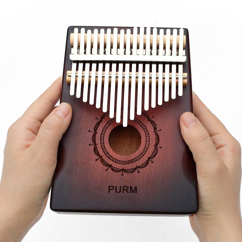 Purm Kalimba Duim Piano Mahonie Innovatie Muziekinstrument 17 Sleutel