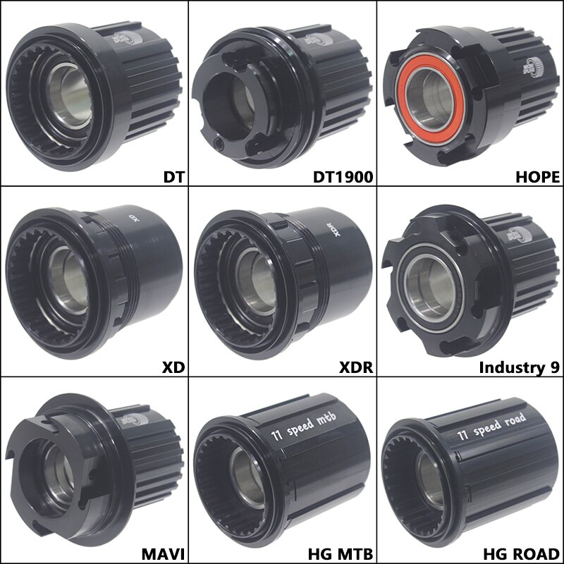 HEPPE Micro Spline Freehub MTB Road Bike Hub Body DT XD Driver for 180 240 350 Hub Bike Freehub Component MS HG 11/12 Speed Core