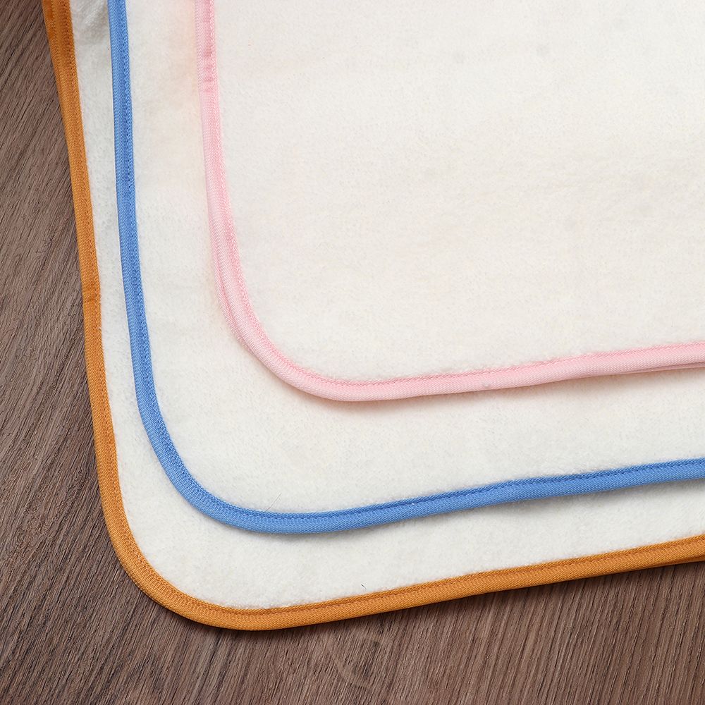 Scarf Bandana Cartoon Embroidery Double Sided Thicken Portable Baby Stuff Baby Bibs Newborns Burp Cloths Wash Towel