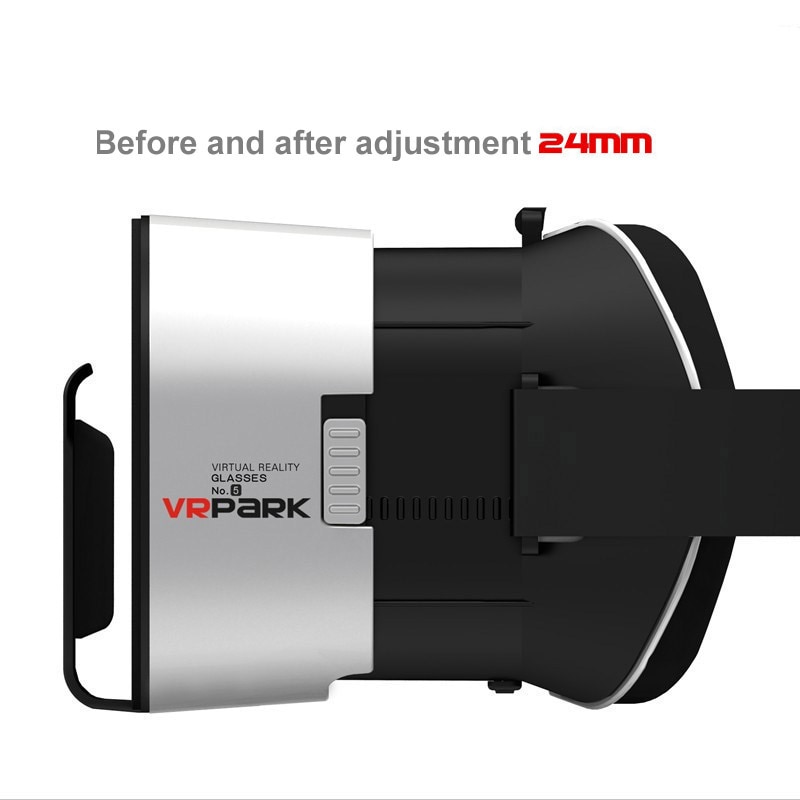 Vrpark V5 Virtual Reality Bril Vr Headset 3D Bril Voor 4.0-6.0 Inch Smartphone Volledig Compatibel