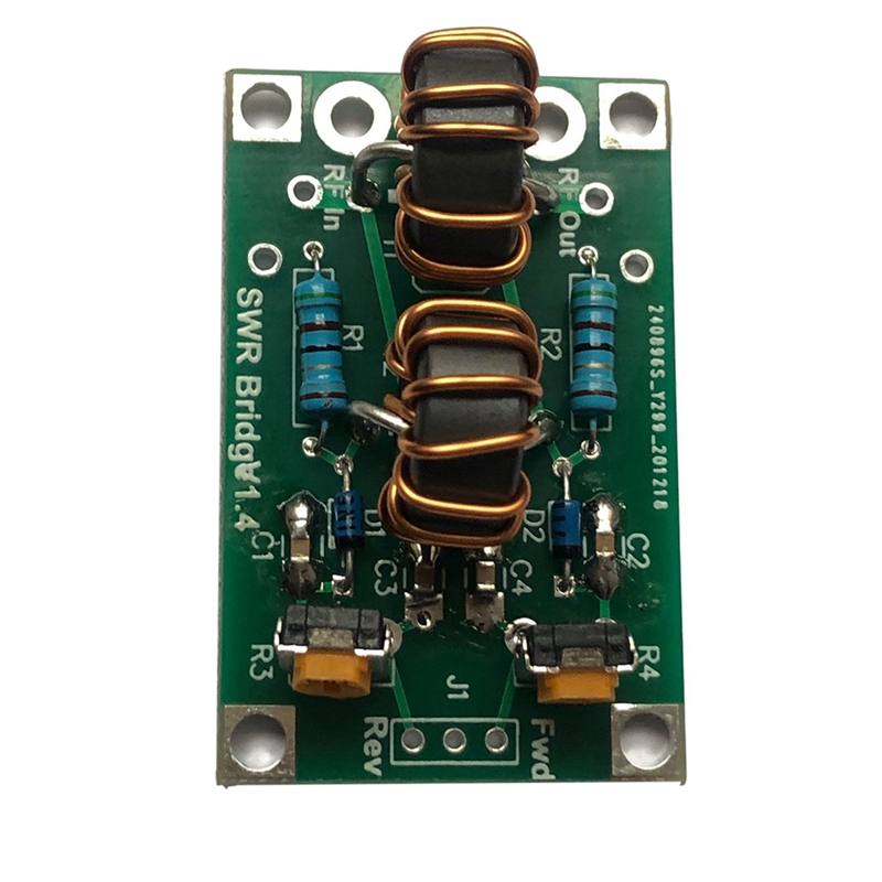 1 Set 1.8M-30MHz SWR Bridge 1.4 Assembly Kits Electronic Components RF SWR Reflection Bridge for RF Network
