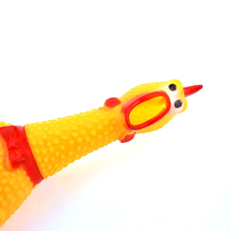 Rubber Chicken Dog Toy dogs pet chicken dog chew Vent toy Mystery Screaming chicken pets toys Dog Play Tooth Toy