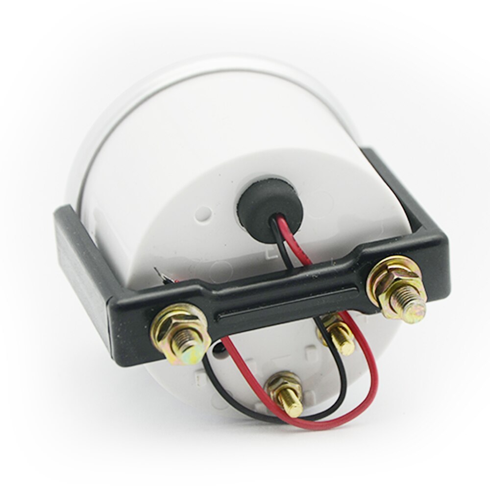 2Inch 52Mm Universele Auto Analoge Water Temperatuur Temp Gauge 40-120C Led Light Sliver Gezicht