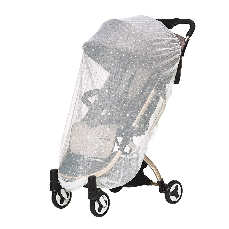Baby Carriage Cart Mosquito Net for Pram Toddler Infant Stroller Crip Netting Pushchair Mosquito Insect Net Safe Mesh: 1