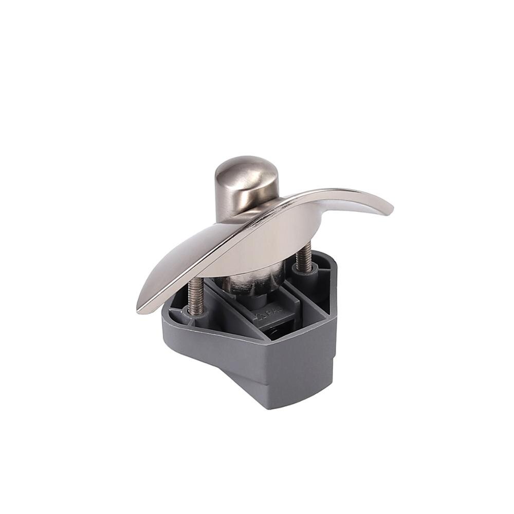 Justech Half Moon Push Latch Knob Lock For RV Caravan Yacht Car Boat Drawer Motorhome Catch Lock