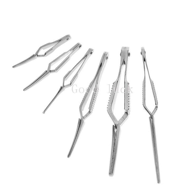 Arteriell venøs fastklemming av rustfritt stål mikro-enhet clip-down enhet midlertidig blokkerende klips hemostase arterie hemostat verktøy