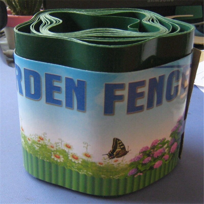 Garden Decorative Lawn Edging Fence Flower Protect Easy Installation Path Courtyard Flexible Grass Wall Ripple Shape