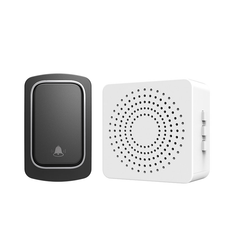 SIXWGH Outdoor Wireless Doorbell Home Welcome My Melody Bell NO Battery Required Waterproof House Door bell: Blue