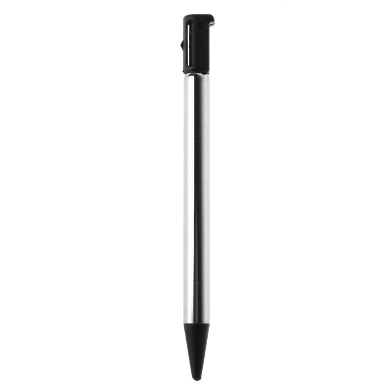 Korte justerbare styluspenne til nintendo 3ds ds udvidelig stylus touch pen  x6hb: Sort