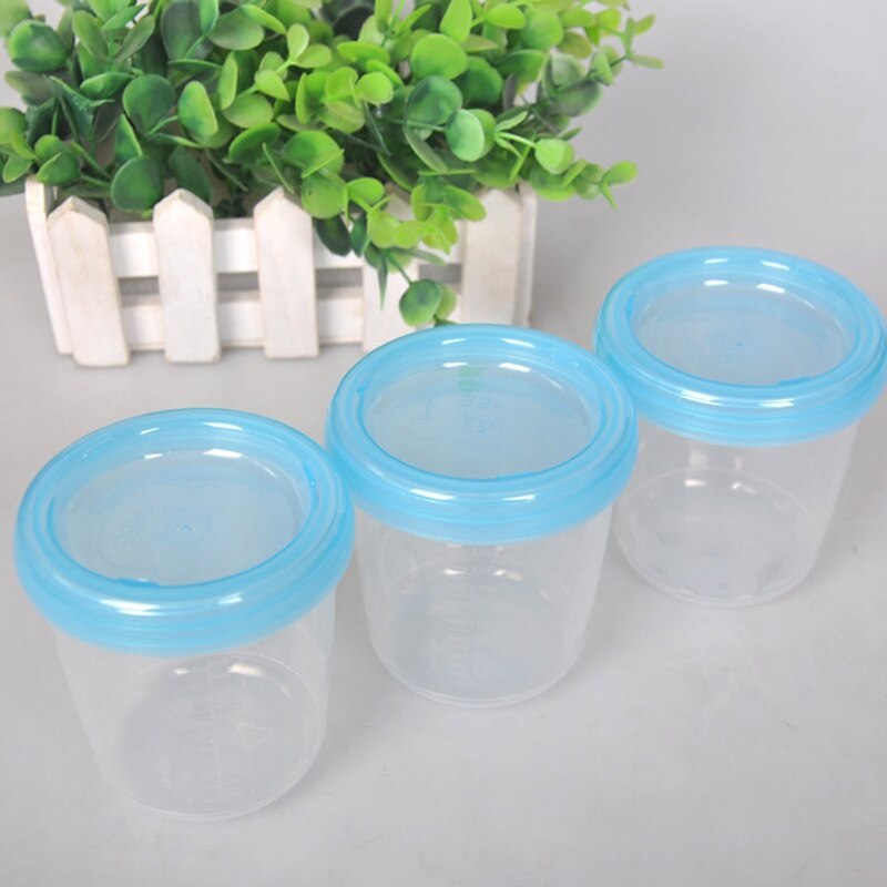 180 Ml Food Grade Pp Zuigeling Diepvriezer Container Baby Complementaire Voedsel Opslag Fles Collectie Bpa Gratis Producten Capaciteit
