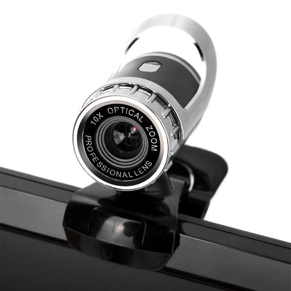 HD USB Webcam Image for Computer PC Desktop Laptop TV Box 360 Degrees Digital Video Webcam with Microphone Clip CMOS