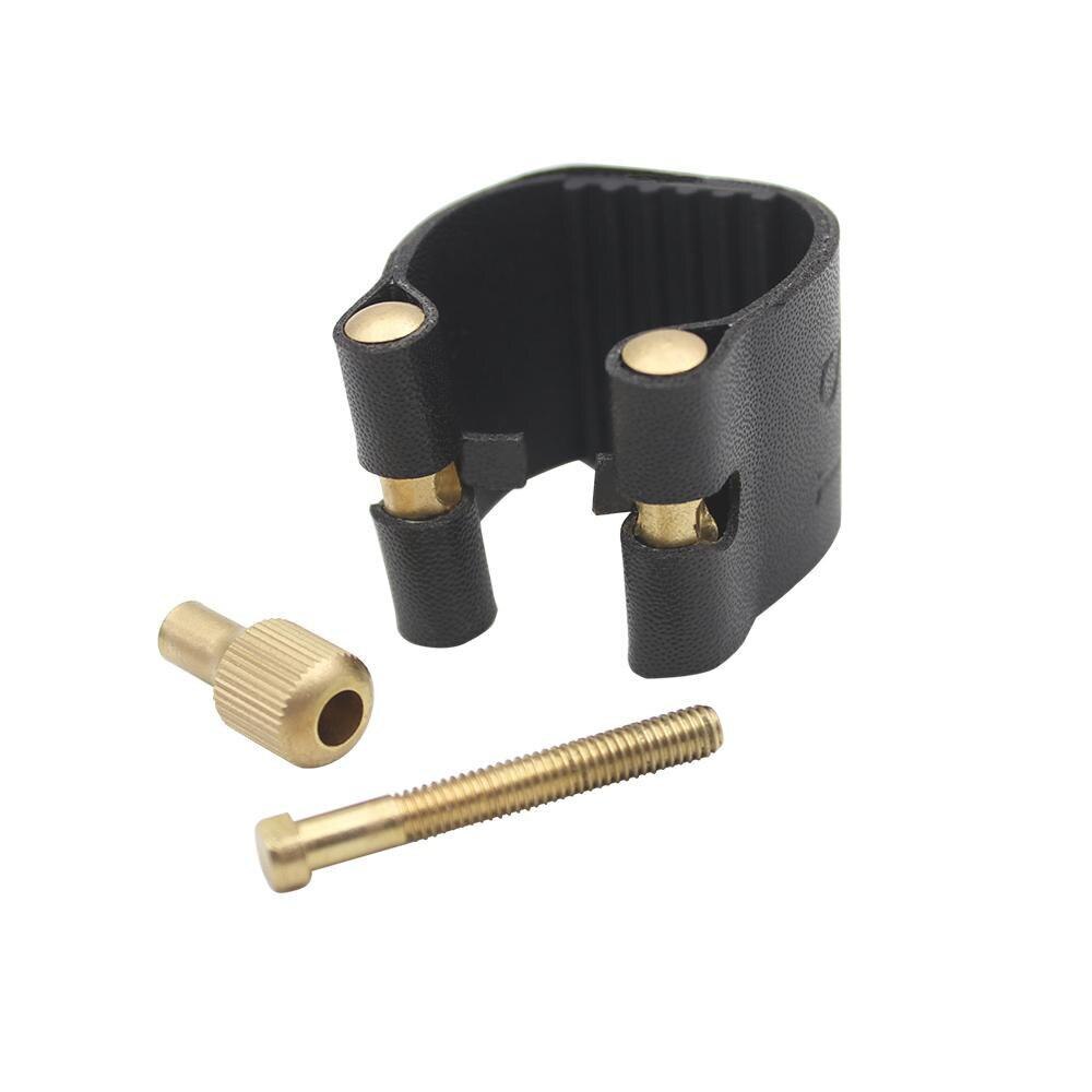 PU Leather Bb Clarinet Mouthpiece Ligature and Cap Fastener