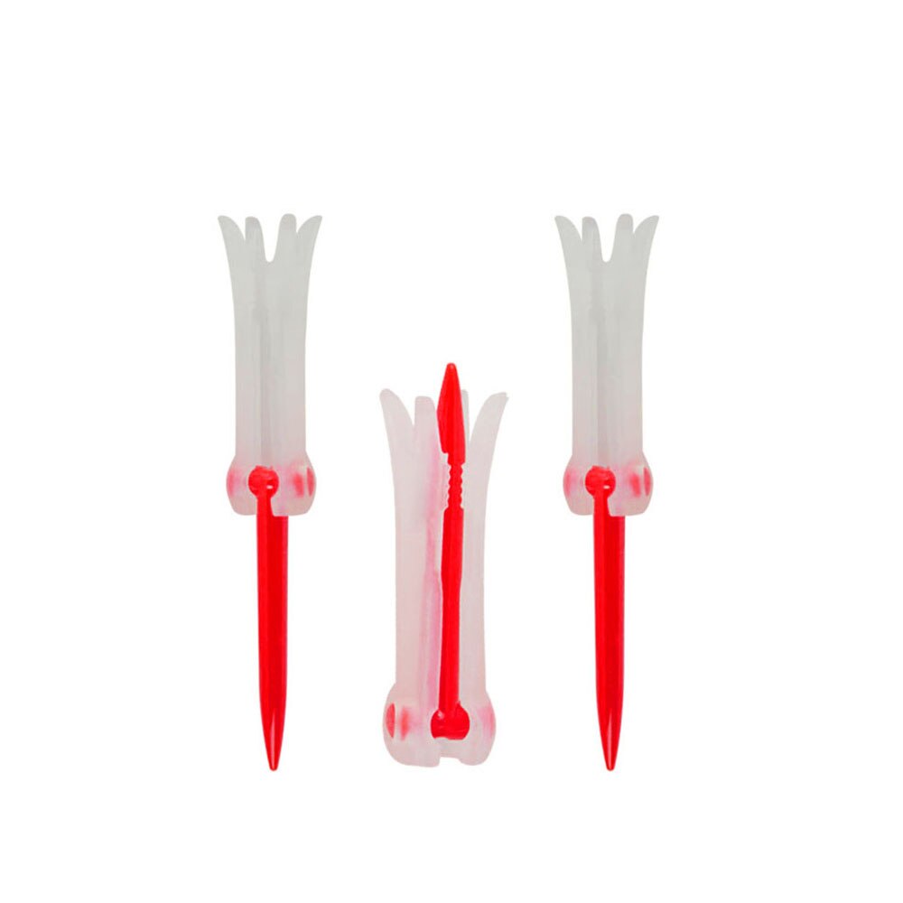 golf tees 3PCS Golf Tees Step up Rubber Golf Horn tee Foldable Evolution Tees Golf Sports Accessories