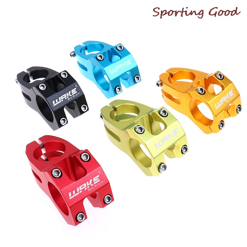 1PCS WAKE Mountainbike Lenker Vorbau Ultraleicht Aluminium Fahrrad Stem 31,8 MM