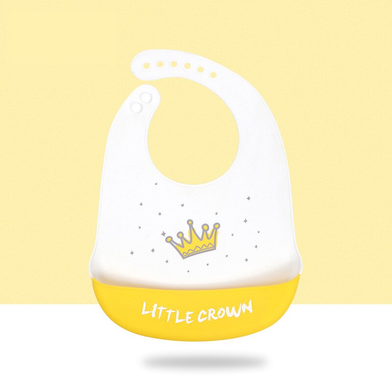 Dessin animé arc-en-ciel bébé bavoirs imperméable Silicone éléphant voiture imprimer bébé trucs fille garçon bébé alimentation bavoirs réglable enfants bavoir: style12