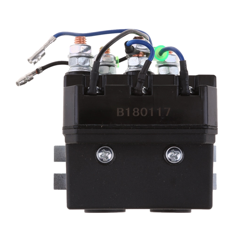 Heavy Duty 12V DC Winch Reversing Solenoid Relay 200A ATV Switch