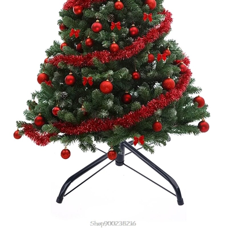 30/35/40/45/50cm Christmas Tree Base Stand Foldable Iron Bracket Xmas Tree Bottom Holder Christmas Decor Parts D24 20