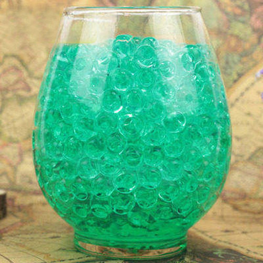 Perles d'eau en Hydrogel pour enfants, 500 pièces, cristal, terre, boue, plante d'eau, fleur, gelée, boules d'eau, jouet, Vase, décoration: Jasper
